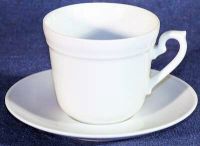 KAFFEETASSE 490 UNI WEIß