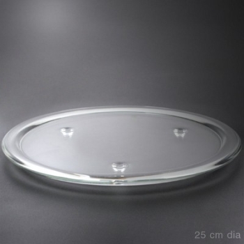 KERZENTELLER AUS GLAS RUND