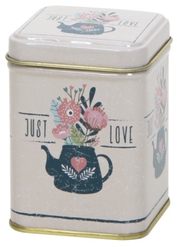 Teabloom viereckige 50 g Dose