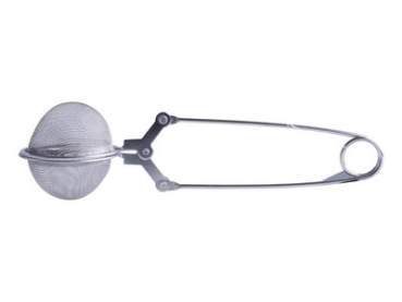 TEEZANGE DRAHTGRIFF 4,5CM EDEL