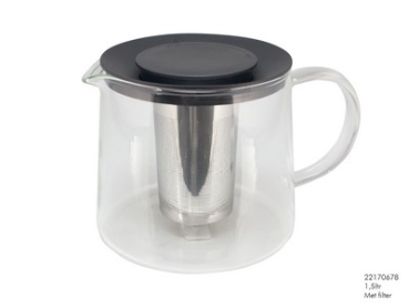 Teekanne glas 1,5L