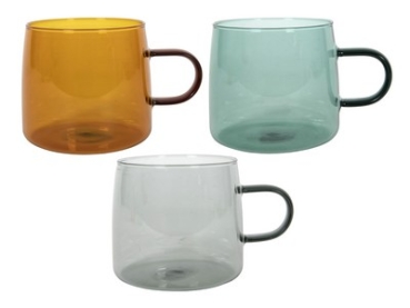 Becher aus farbigem Borosglas