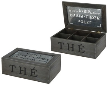 TEEKISTE HOLZ 25*16*8 CM