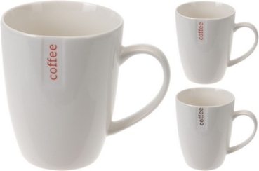 BECHER PORZELLAN 325CC 2 SORT.