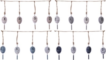 GIRLANDE 53 CM 4 SORT.