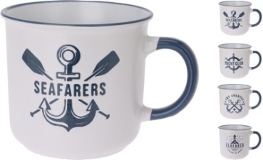 BECHER 400 ML 4 SORTIERT SEAFA