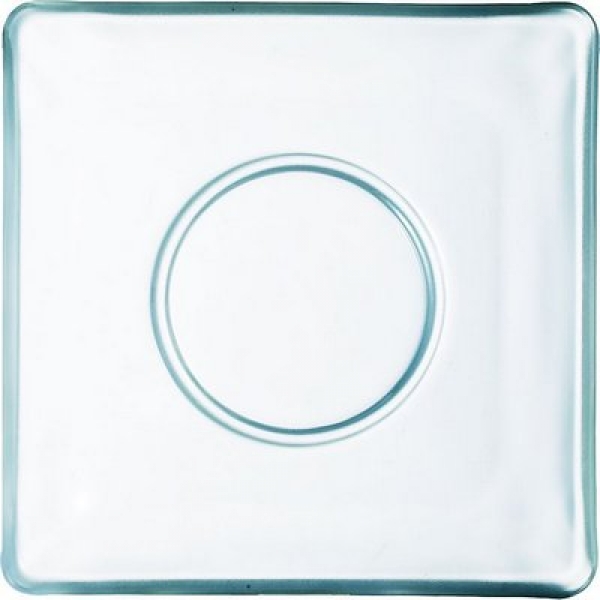 GLAS-UNTERTASSE f.516101 13*13