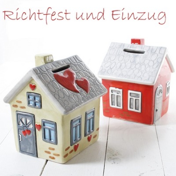 Spardose 'Haus', 2 s