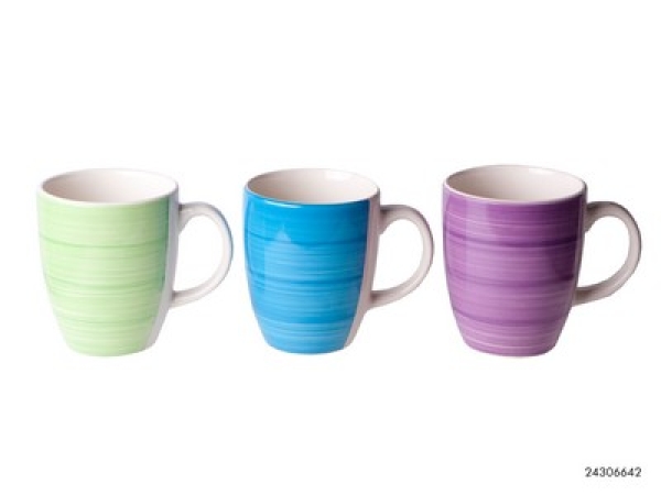 BECHER 3 FARBIG 3 SORT.