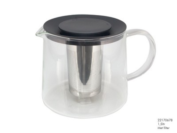 Teekanne glas 1,5L