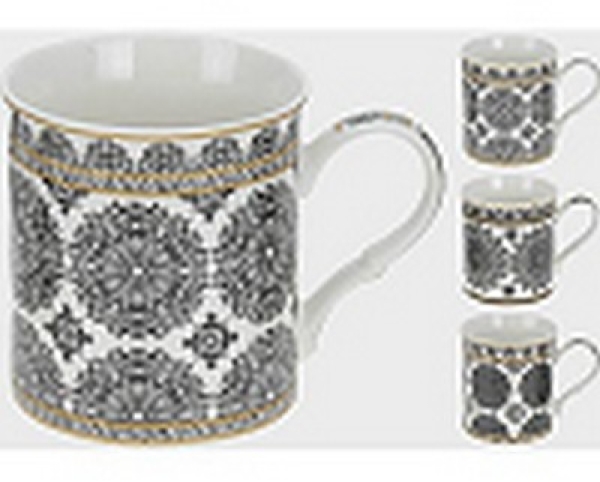 BECHER 320ML 3 SORTIERT