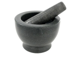 Mörser Granit 15cm. Schwarz