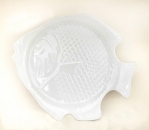 FISCHTELLER 20CM WEIß